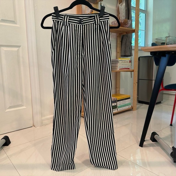 Vintage American Apparel Striped Pants - Picture 1 of 3